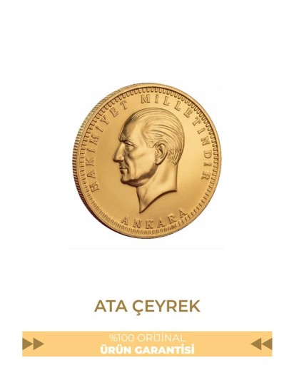 Ata Altın Çeyrek Eski Tarihli (Cumhuriyet Altın)