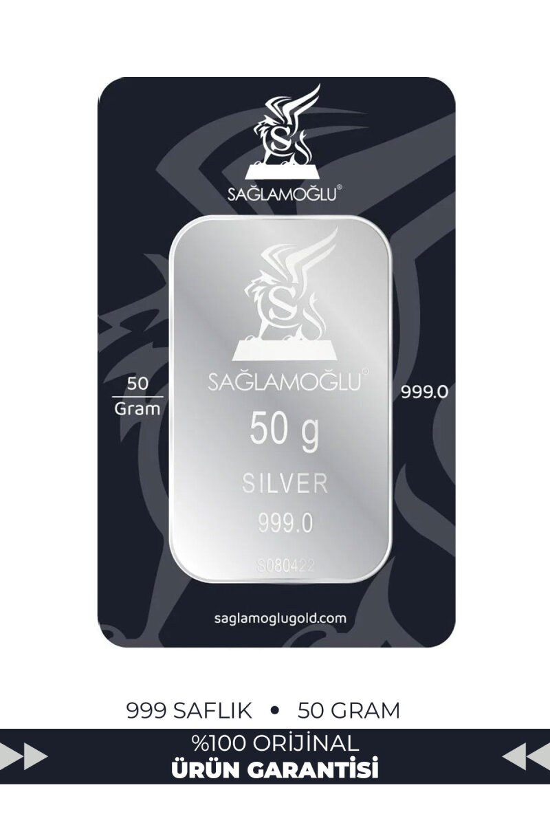 50 Gr Paketli Gümüş