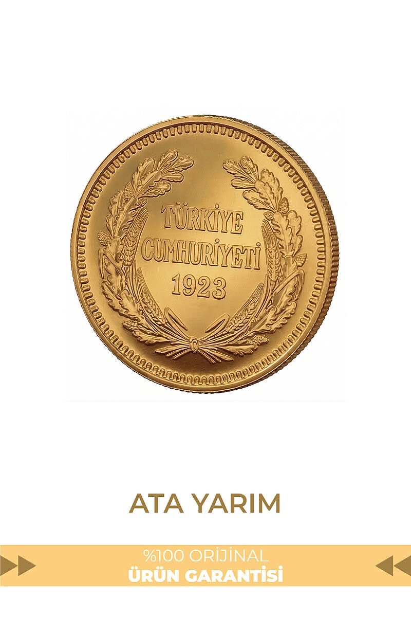 Ata Yarım Altın Yeni Tarihli (Cumhuriyet Altın)
