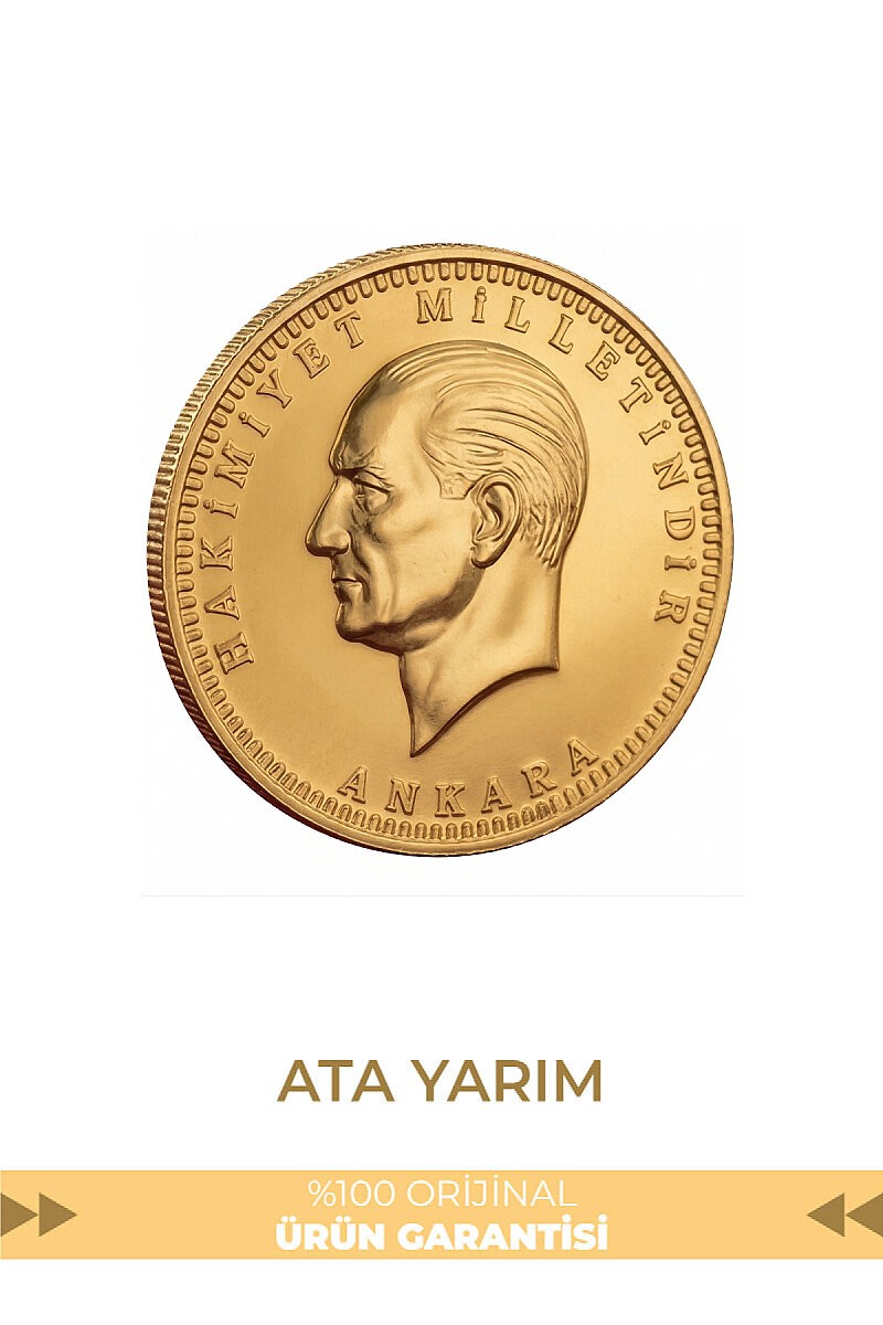 Ata Yarım Altın Eski Tarihli (Cumhuriyet Altın)