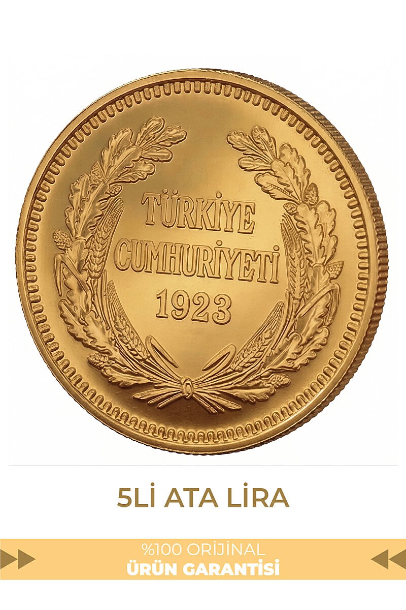 Ata Altın 5'li Eski Tarihli (Cumhuriyet Altın)
