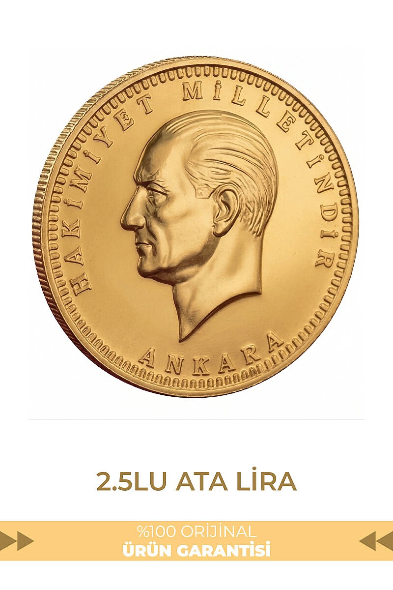 Ata Altın 2.5 'lu Eski Tarihli (Cumhuriyet Altın)